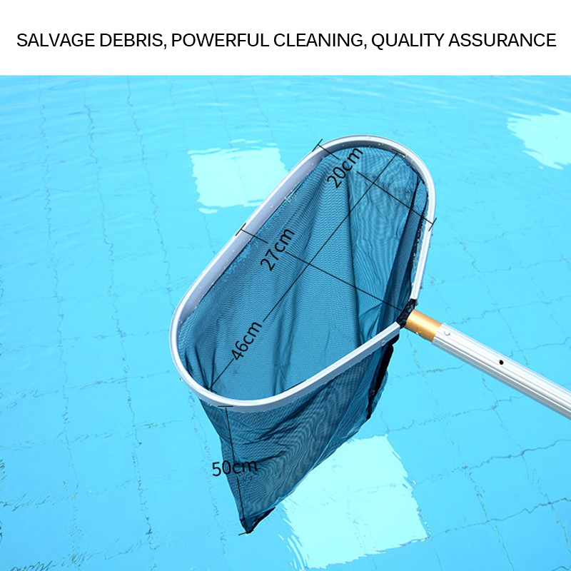 

1Pc Professional Grade Leaf Net Fine Mesh Pool Skimmer Net Bag Catcher Swimming Pool Aquarium Cleaning Rake Tools Accessories