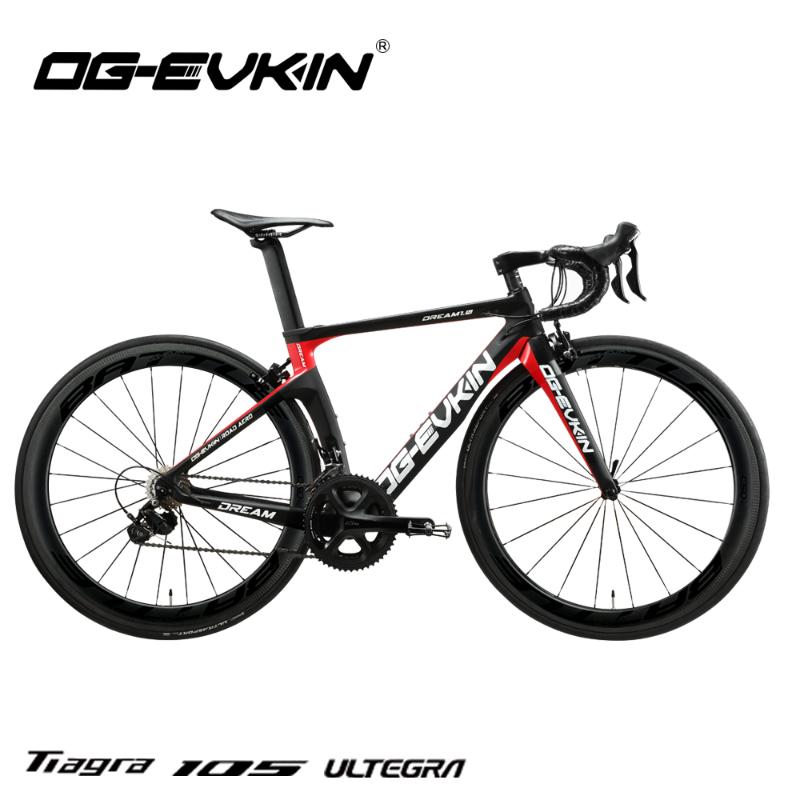 

OG-EVKIN CB-024 Carbon Complete Road Racing Bike Bicycles Light Weight 22 Speed 700C BICICLETA Ciclismo With Shiman0 105