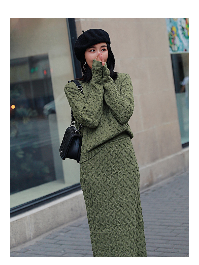 robe verte et jaune