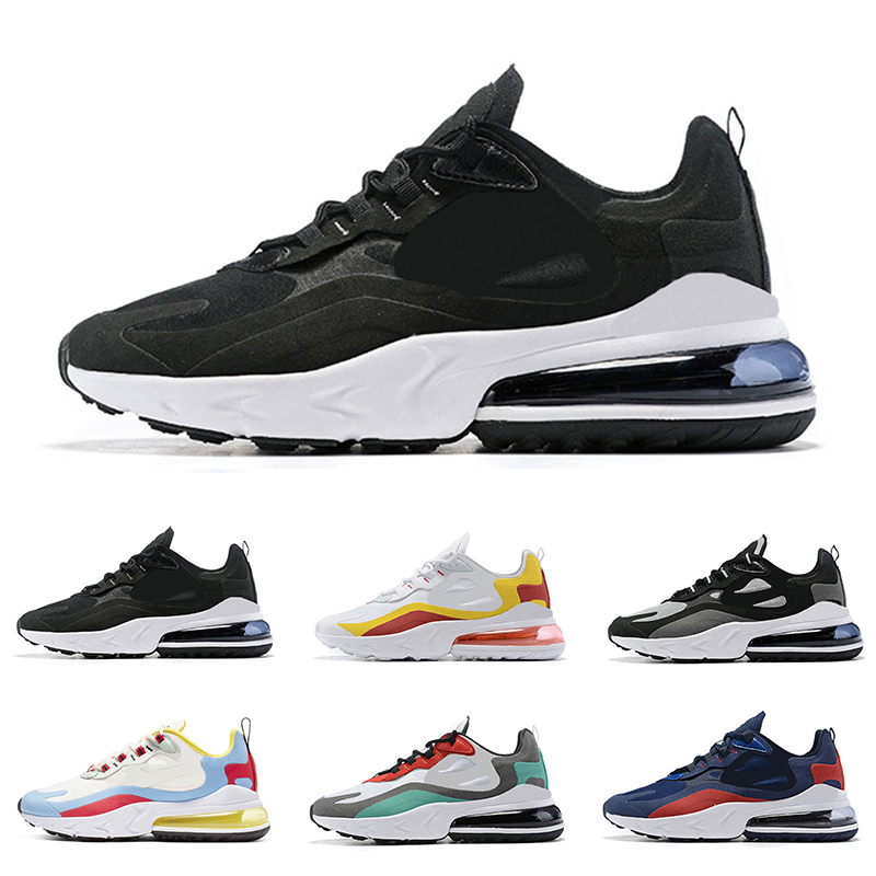 

New arrival react men running shoes top quality triple black white grey fashion mens trainers breathable sports sneakers size 40-46, #1