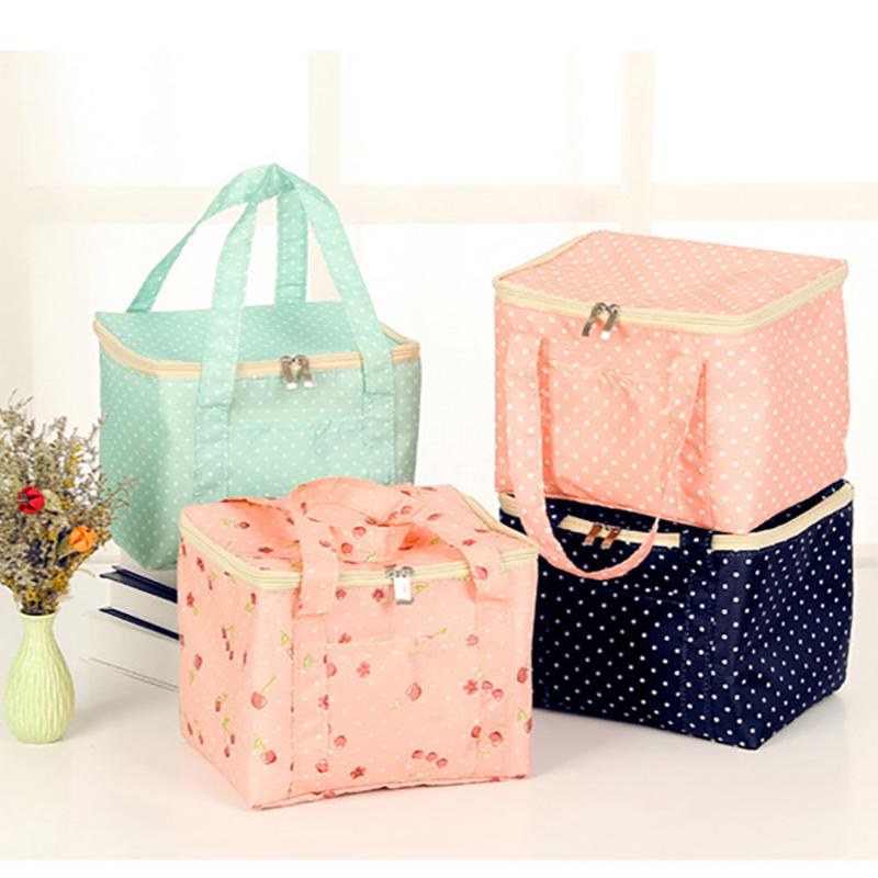 

2020 new lunch bag picnic bags for women children Portable Insulated Thermal Cooler Lunch Box Tote Storage Bag Picnic