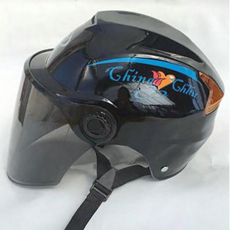 

Kuulee Motorcycle Helmet Bike Riding Windproof Protective Safety Half-face Helmet Outdoor Sports High Quality Biker, White