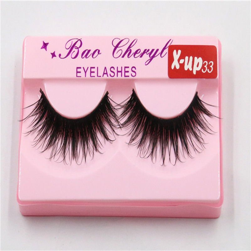 

3D Handmade Thick False Eyelash Bao Cheryl Strip Supernatural Lashes Long Lifelike Fake Faux Eyes Makeup Beauty Tool