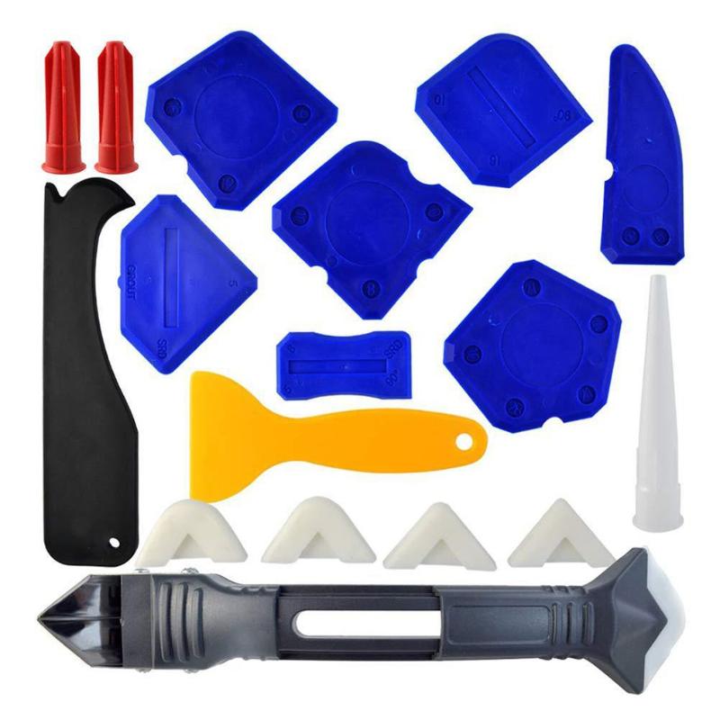 

High-End Shovel Glue Beauty Sewing Tools 18 Sets Of Glass Plastic Scraper Plastic Scraper Glass Glue Landscaping Tools