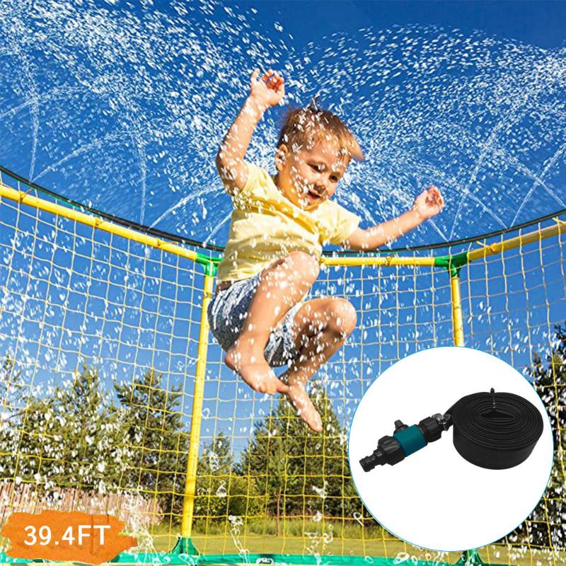 

8M/12M/15M Jumping Trampoline Accessories Waterpark Sprinkler Best Outdoor Summer Toys For Kids Trampolines Irrigation Outside