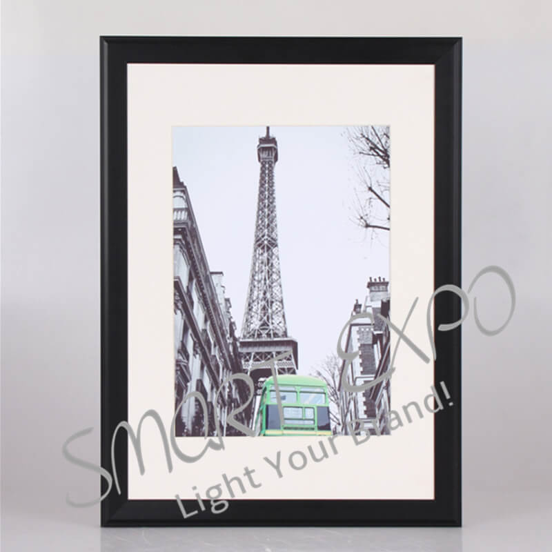 

Home Photo Frame Photo Holder Business License Rack Painting Display Stand with 6 Frame Colors (E09A12 H15mm W25mm)