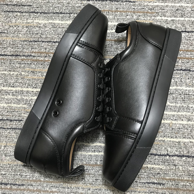 

2021 Fashion Top Quality Red Bottom Low Cut Suede Spikes Flats Shoes Women Men Leather Sneakers Running Shoes Sport With Box Dust Bag, #1