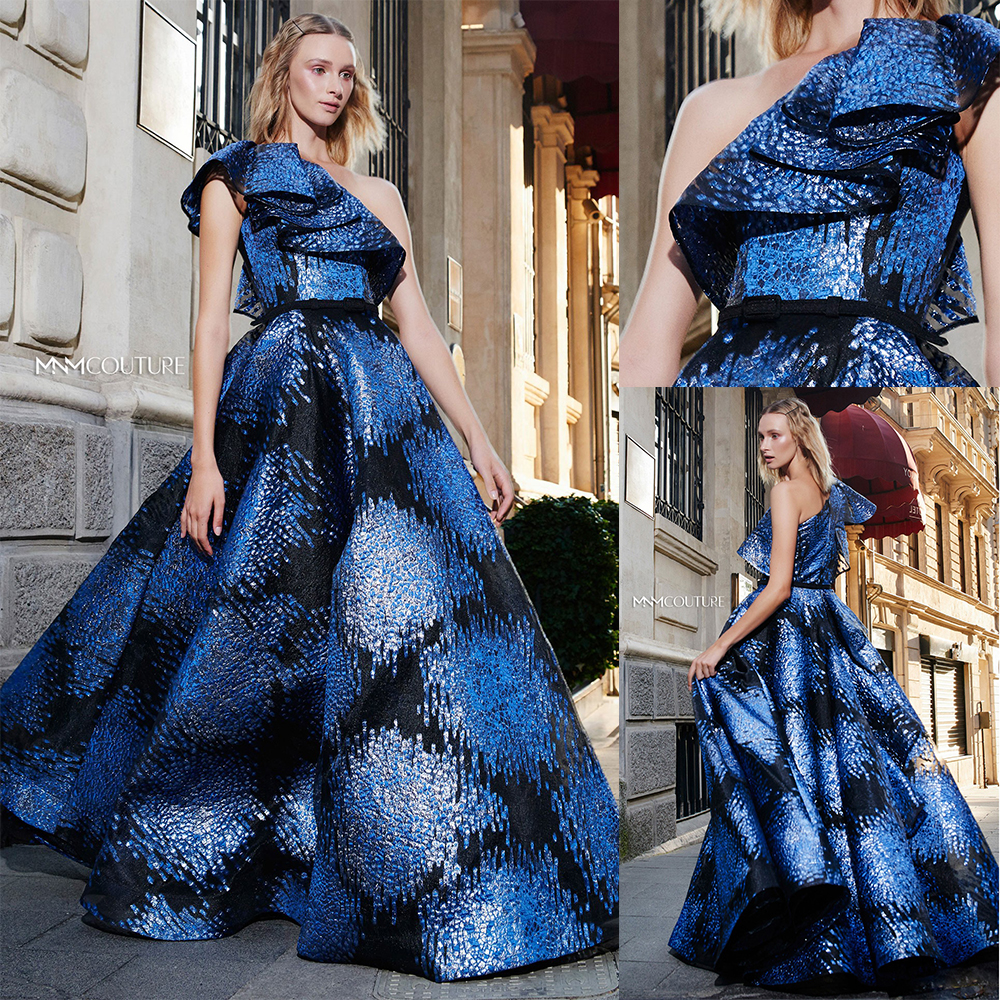 

Modest Ball Gown Prom Dress Sleevekess One Shoulder Satin Applique Sequins Ruched Plus Size Party Dress Floor Length robes de soirée, Pink