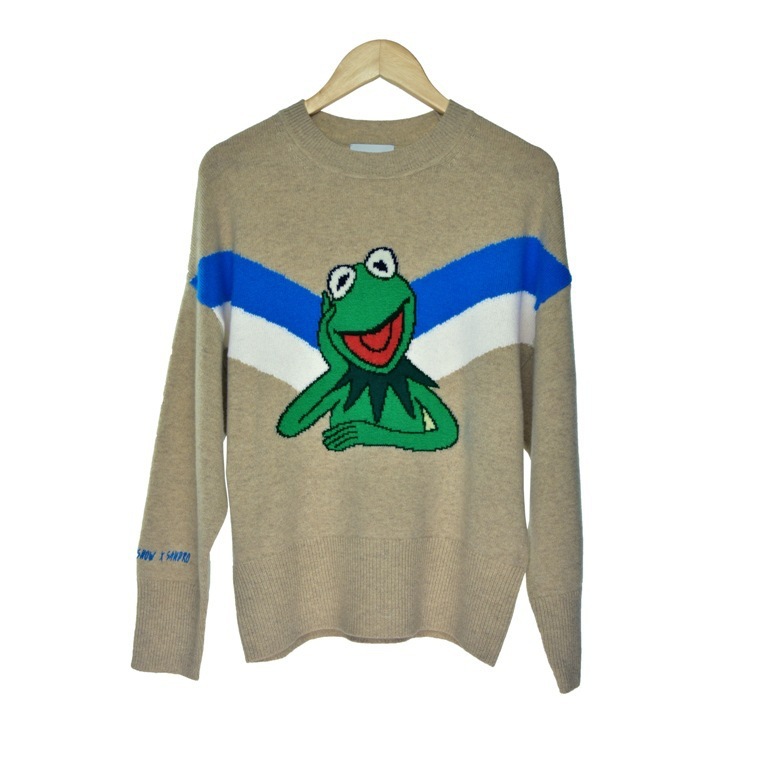 

18 Frog Adult Apricot Knitting Shirt Pavia S2980h 81141, Khaki