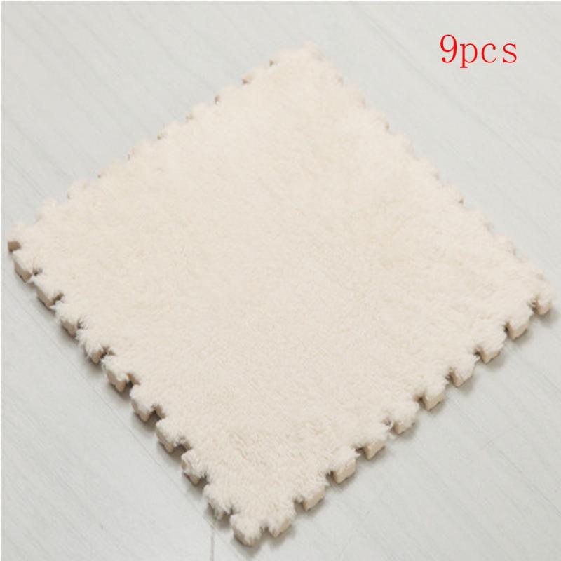 

Stitching Living Room Waterproof Non Slip Crawling Thick Bedroom Thermal Insulation EVA Foam Splicing Floor Mat, Pink