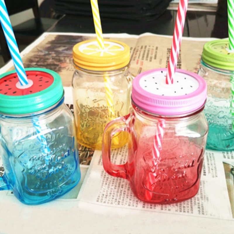 

1pc Mix Color Striped Straw With Ring Plastic Threaded Hard Colorful Straws Straws Drink Buckle Mug Reusable Tool Pp G N4C2