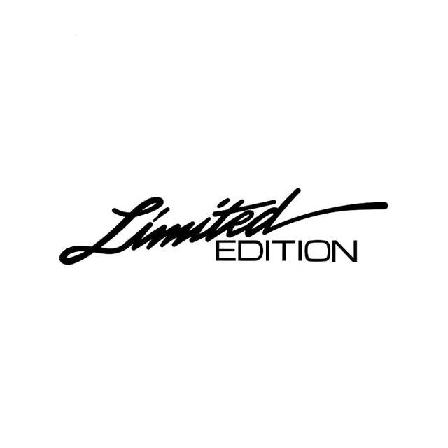 

16*3.8CM limited edition car window reflective sticker CA-434, Silver