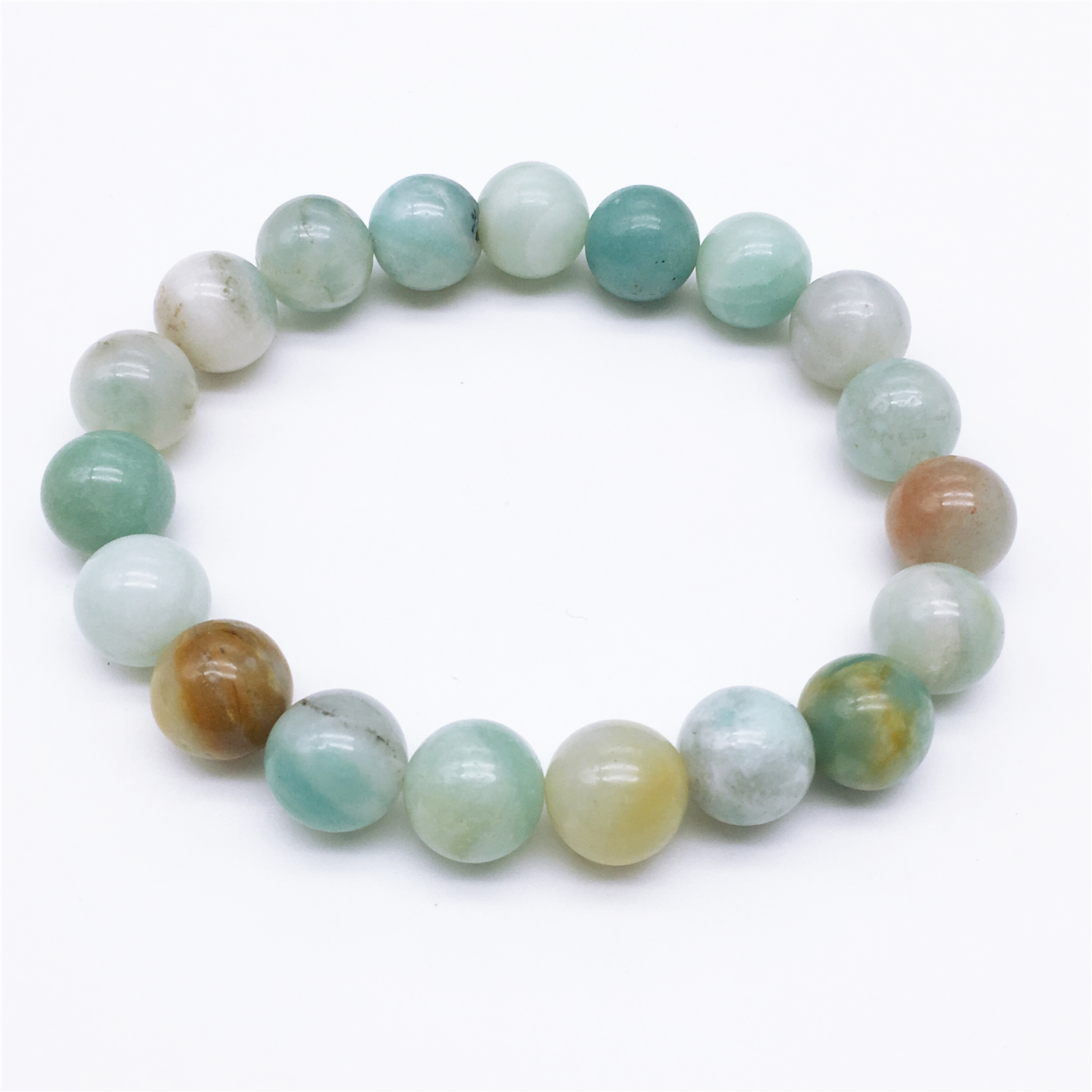 

10mm amazonite beads bracelet,Elastic amazonite bead bracelet ,mix color amazonite gemstone bracelet ,Gemstone Bracelet,Gifts, Black