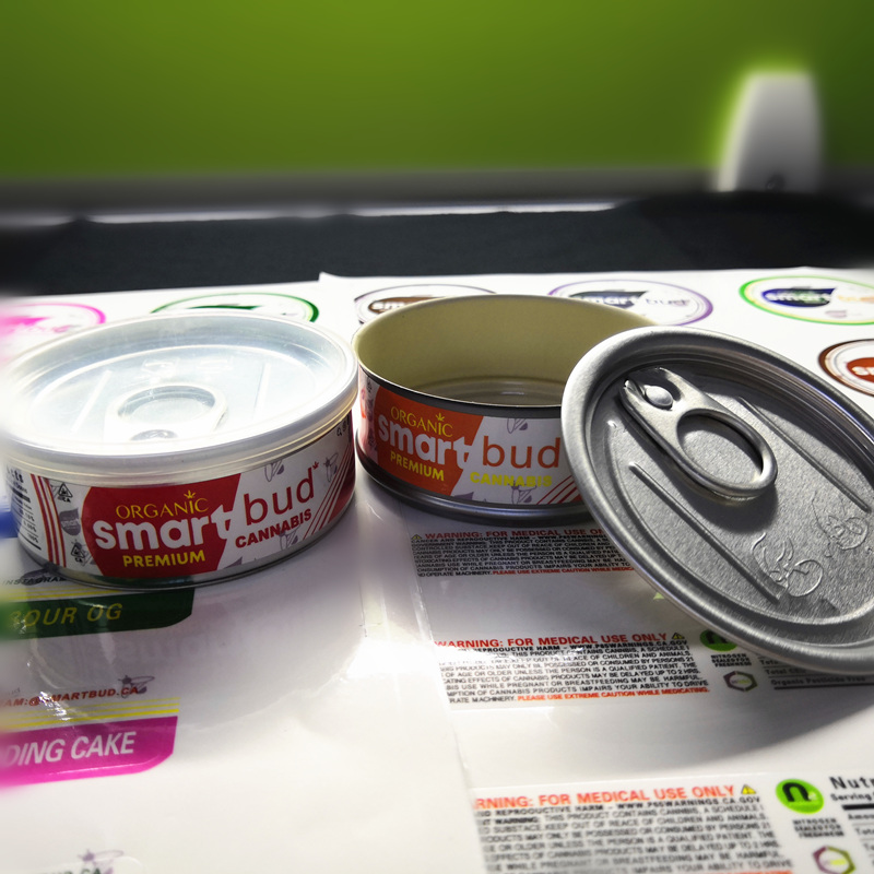 

Smartbud box flower box different flavors clean wed Can 100% Food Grade & Safe completely odorless package