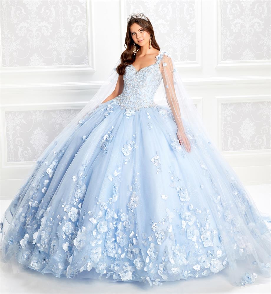 

Light Blue Ball Gown Quinceanera Dresses With Wrap Appliqued Lace Sweet 16 Dress Custom Made Tulle Sweep Train Luxury Masquerade Gowns, Chocolate