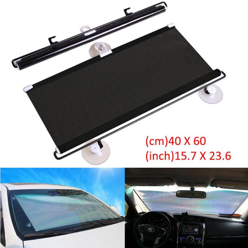 

Car Automatic Retractable Sunshade Sun Block Shutter Side Window Block Sun Shade Car Curtain Drop Shipping