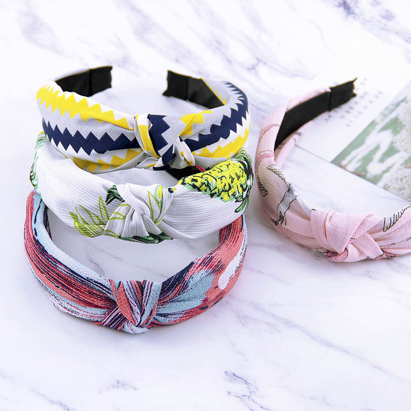 

Girls Printed 3PCS/Set Headband Korean Top Grade Women Hair Band Hair Accessories