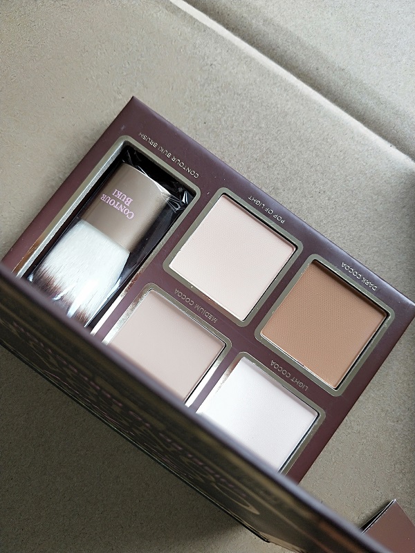 

COCOA Contour Highlighters Palette nude color cosmetics face concealer chocolate eyeshadow with Advanced Night Repaire DHL free, Mixed color