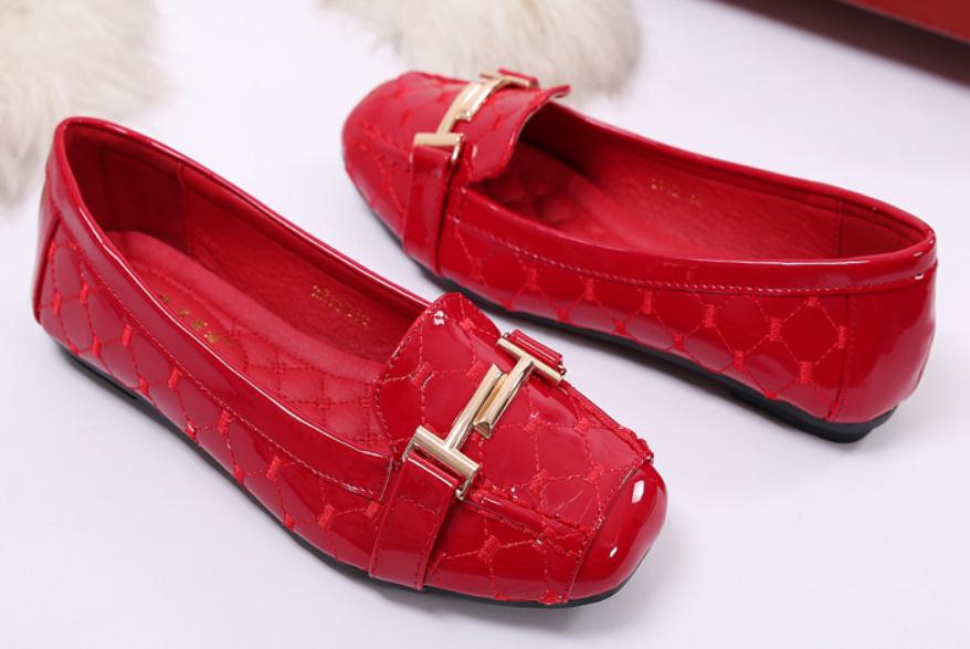 

2019 Women's shoes in Spring and Autumn with New style flat bottom Square head@85, Pink