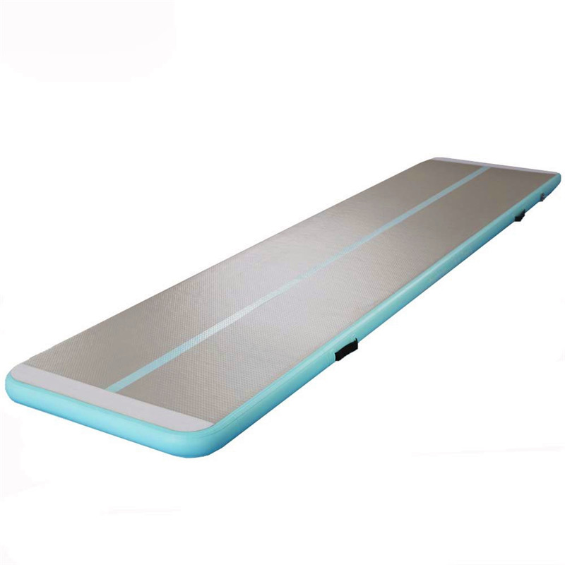 

to door 5x1x0.2m inflatable airtrack tumbling mat gym air mat for home use