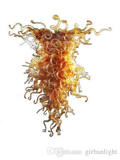 

Hotel Decor Handmade Blown Glass Chandelier Light Modern Art Decor Designed Murano Glass Pendant Lamps Style Art Chandelier