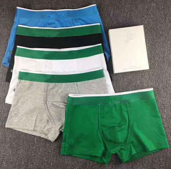 

Fashion Sexy boxer men's design comfortable cotton underwear mens breathable boxer Fish Pattern Male Boxer Short -2XL 25850, White