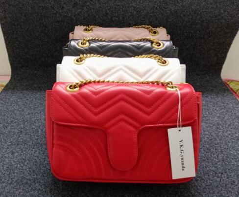

2019 Hot sell Classic Design Top Real sheepskin LOEWS Women Business Bags Lady Latest fashion Deluxe shoulder handbag Work make-up Bag, With/original/logo choose like color