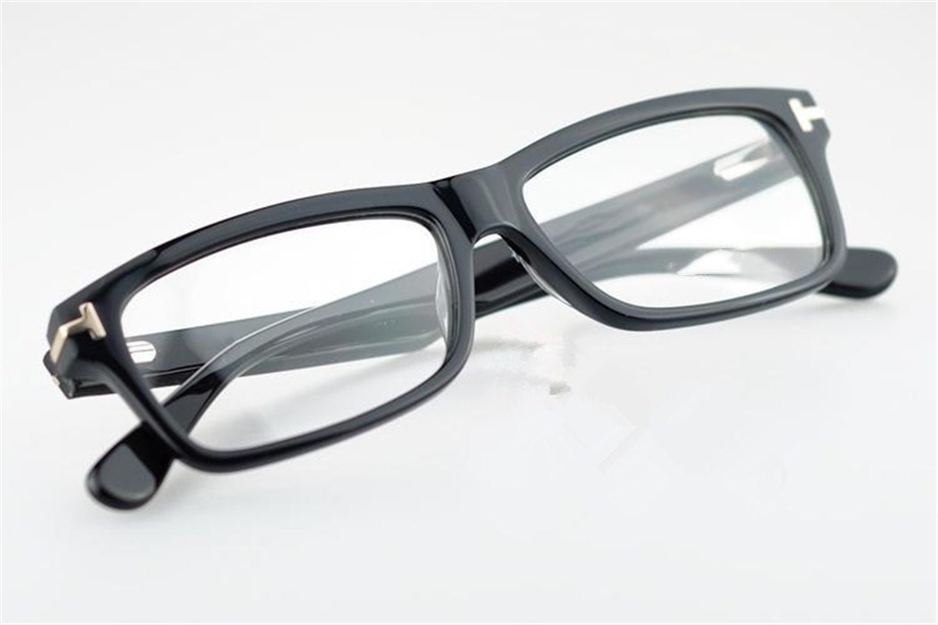 

Retro Women Optical Glasses Frame Tom Designer Frame 5046 With Big Brand Myopia Frames For Men Eyeglasses Ford Eyeglasses Frames Plank Mtfp, White;black