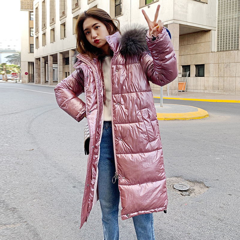 

2019 new fashion women down cotton jacket bread cropped jacket hooded High quality, Black