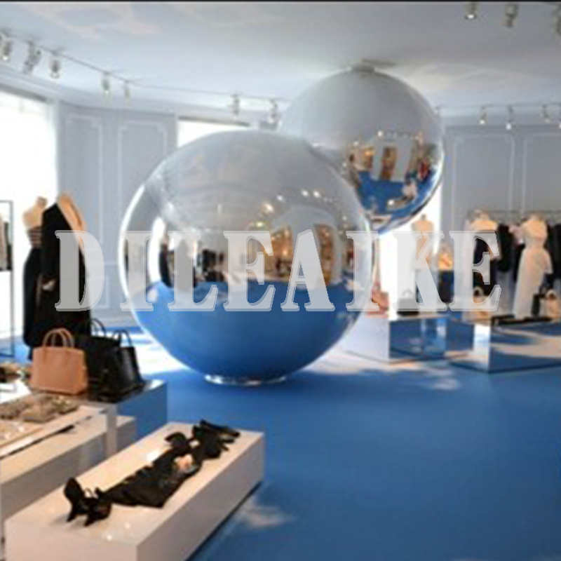 

Silver Golden Inflatable Mirror Ball Advertising Activities Fashion Show Inflatable Mirror Ball for Wedding /Christmas / Halloween Decoratio