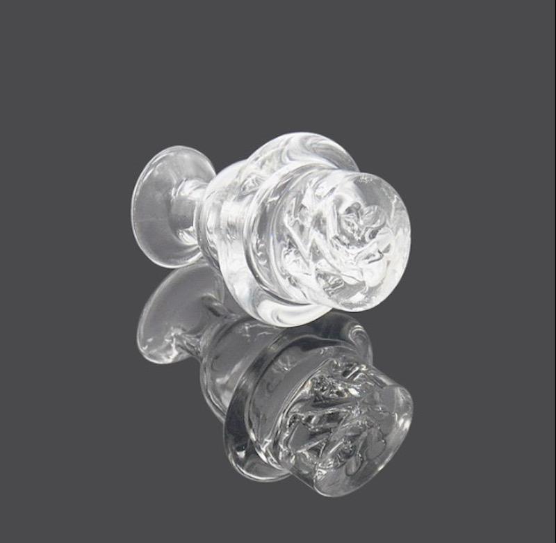 

Quartz Banger Cyclone riptide Carb Cap Dome with spinning air hole For Less 30mm Terp Pearl Quartz Banger Nail Bubbler Enai Dab Rig