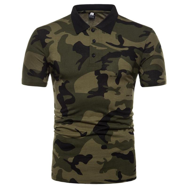 

Camouflage Men Shirt Short-sleeved Shirt Men' Clothing Tops Tees Army green Coffee, Khaki 1701pl03