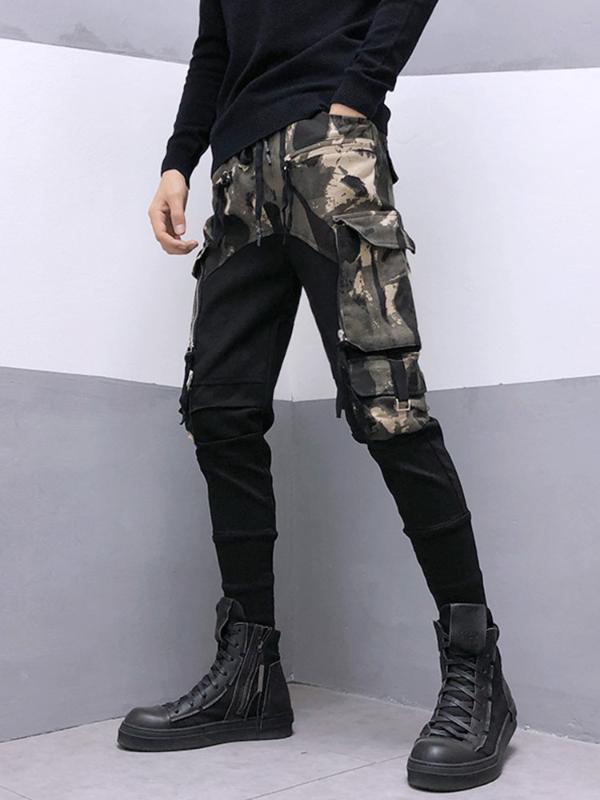 

CH0415 Fashion Men' Pants 2020 Runway Luxury European Design party style Men' Clothing, As pic