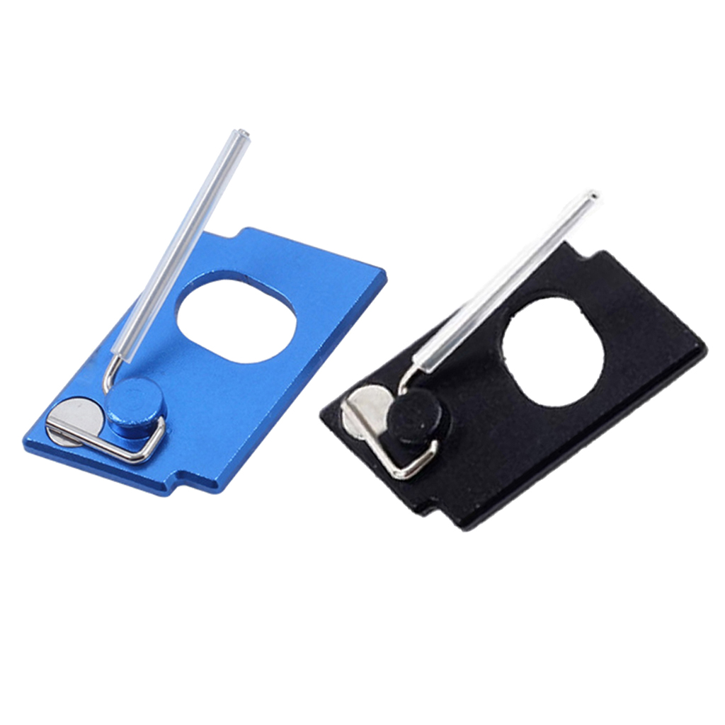 

2 Pieces Aluminium Adhesive Recurve Bow Arrow Rest Archery Tools