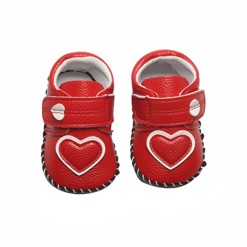 

2020 Newborn First Walkers Infant Baby Boys Girls Sneaker Shoes PU Leather Non Slip Cartoon Cute Breathable Shoes, Black