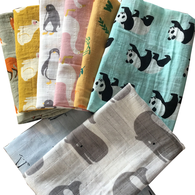 

Hot New Baby Blankets Newborn Soft Organic Cotton Bamboo Baby Bibs Muslin Swaddle Wrap Feeding Burpy Towel Scarf Big Diaper, Lsmhl