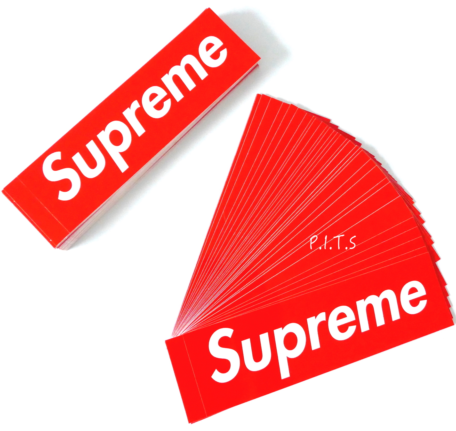 large supreme sticker