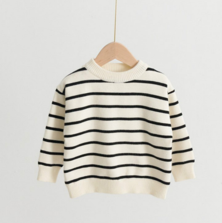 

Kids Designer Sweaters Children Fashion Striped Printed Pullover Sweater 2020 New Arrial Child Girls Casual Crew Turtleneck Sweater Hot Sell, White1