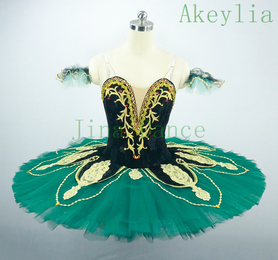 

Don Quixote Professional Ballet Tutu Black Red Ballet Costume Women Professional Tutus Kids Pancake Tutus for International Competitions