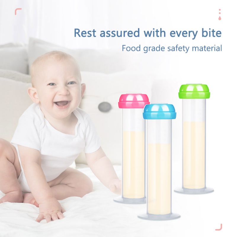 

100ml Mortable Breast Milk Storage Bottle Standard Caliber Can Be Connected To Standard Breast Pump