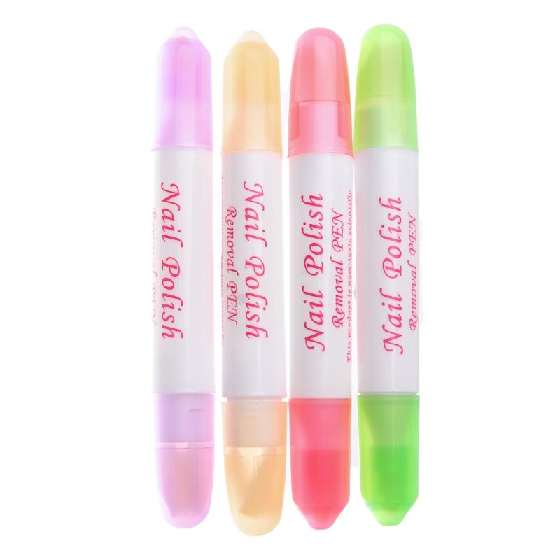 

Convenient Nail Corrector Pen Correction UV Gel Polish Remover Mistakes Art Varnish Pencil Cleaner Good Manicure Tools, Yellow