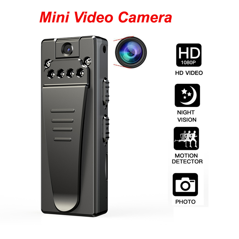 

Mini Camera Body video Recorder HD 1080P Digital Camcorders DVR Night Vision Loop Recording Dash cam Baby Monitor car dvr