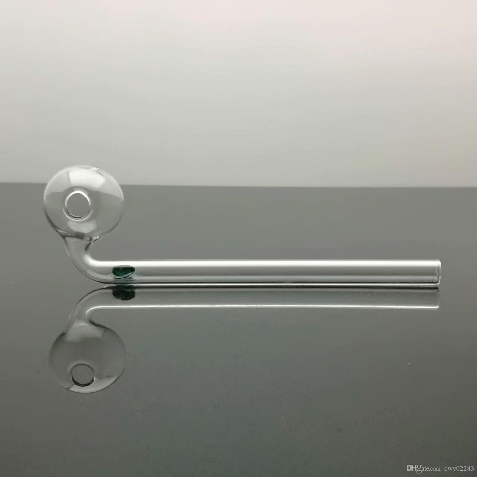 

Classic Bubble Glass Long Bend Pot Glass Bongs Oil Burner Pipes Water Pipes Oil Rigs Smoking Free Shipping