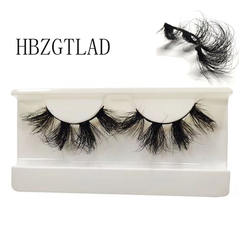 

NEW 5D Mink Eyelashes Long Lasting 25mm Mink Lashes Natural Dramatic Volume Eyelashes Extension Thick Long 3D False