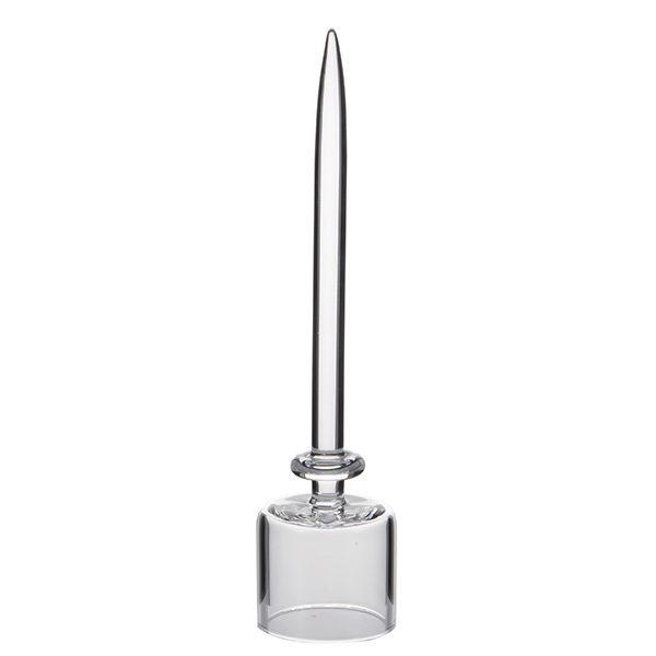 

Quartz Carb Cap With Dabber Handle 2 Air Holes For OD 22mm Bowl Domeless Quartz Nails Direct Inject Dab Rig 171