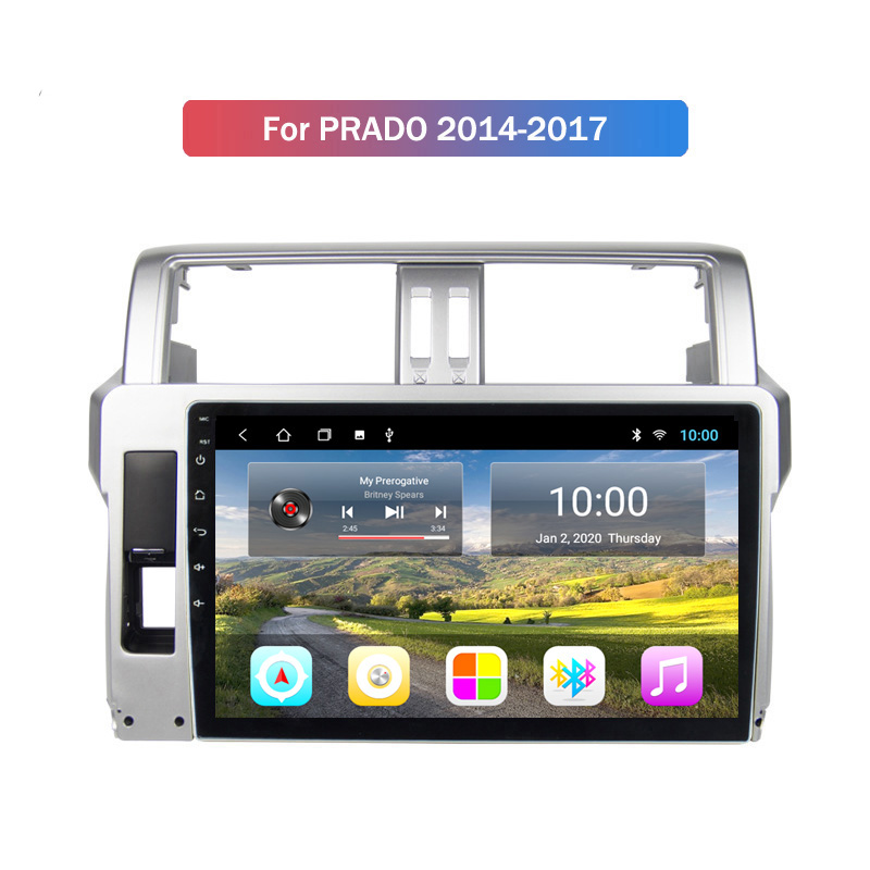 

2G RAM 10.1inch Android Car Video GPS Navigation for Toyota PRADO 2014-2017 Support Stereo Audio Radio