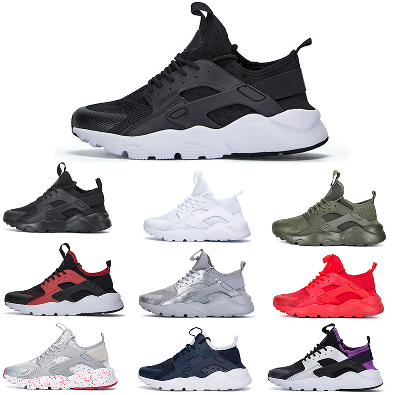 nike huarache negros con blanco