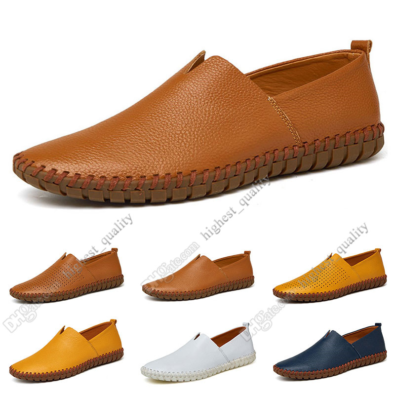 

New hot Fashion 38-50 Eur new men's leather men's shoes Candy colors overshoes British casual shoes free shipping Espadrilles Eighteen, #07