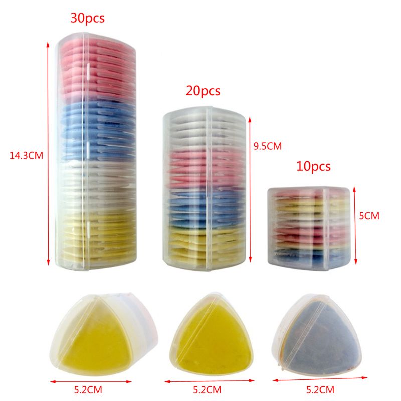 

10/20/30pcs Multicolor Tailors Chalk Marker Erasable Patchwork Pattern Clothes D08F