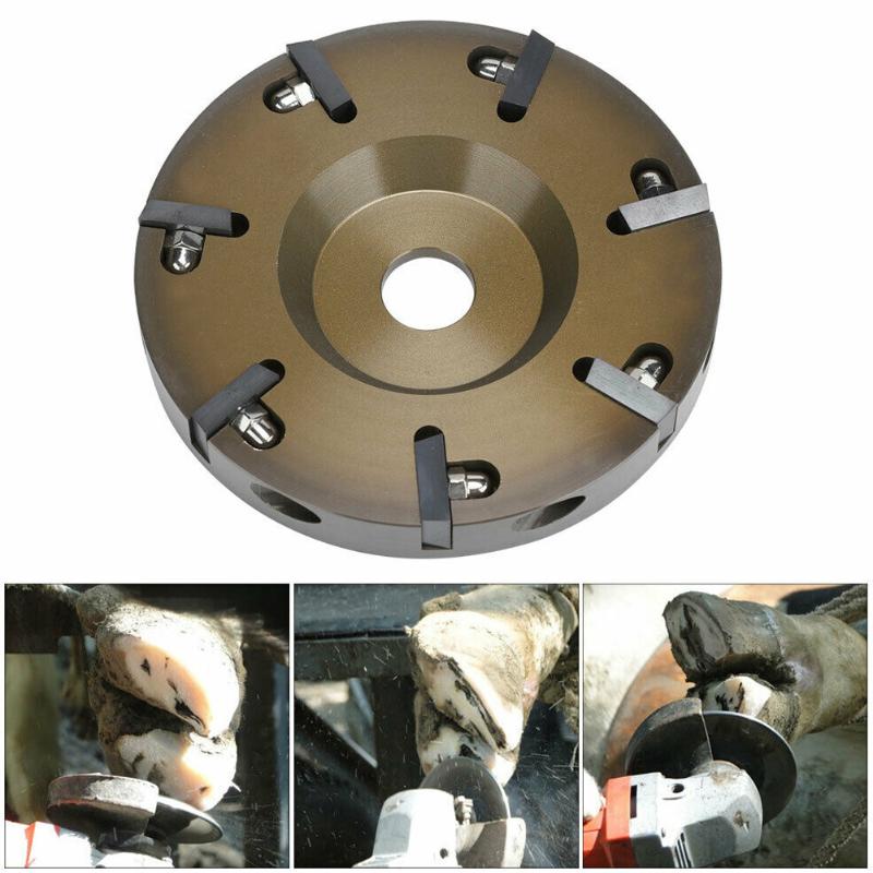 

Newly Hoof Cutter Disc Dishs 7 Knives Electric Cow Hoof Trimming Plate Cutter Disc